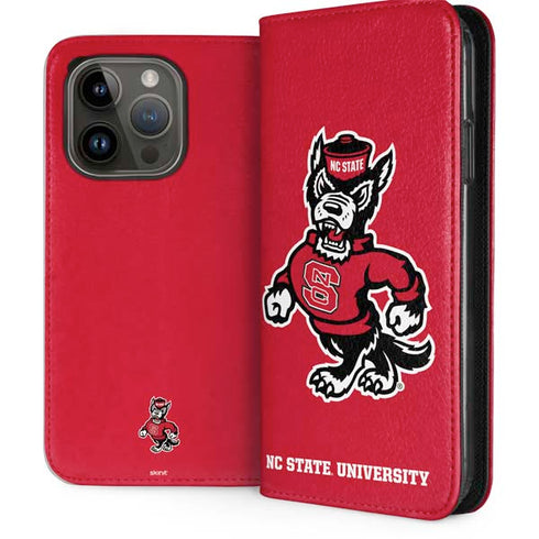 North Carolina State University Wolfpack iPhone 15 Pro Folio Case